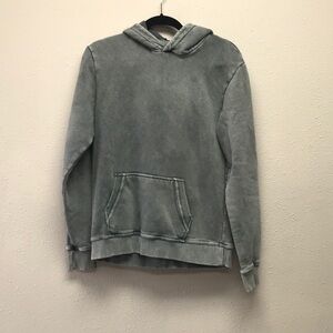 Stone Rose Gray Hoodie Sweatshirt with Relaxed Fit